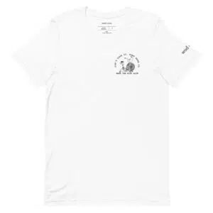camiseta hombre graciosa diseño personalizado assault bike cross training frontal